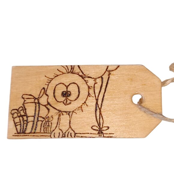 🎯 10 for $10 / Handmade Wood Burned Gift Tag - Picture 9 of 9